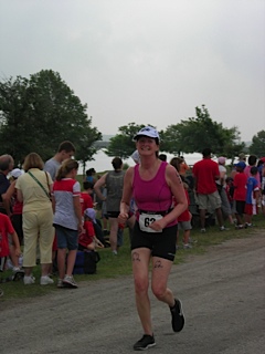 At the 2010 Danskin Triathlon 