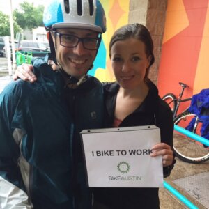 I Bike to Work Austin at Castle Hill Fitness / Food for Fitness Cafe