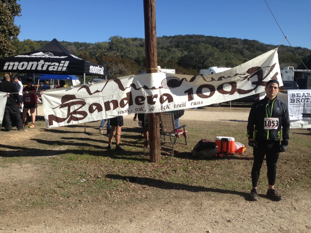 Julio Otazo at the Tejas Trails Bandera Race