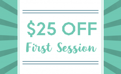 $25 Off First Session