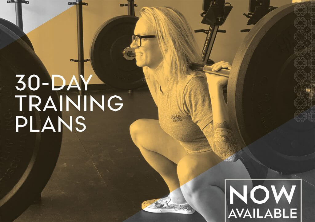 30 Day Training Plans