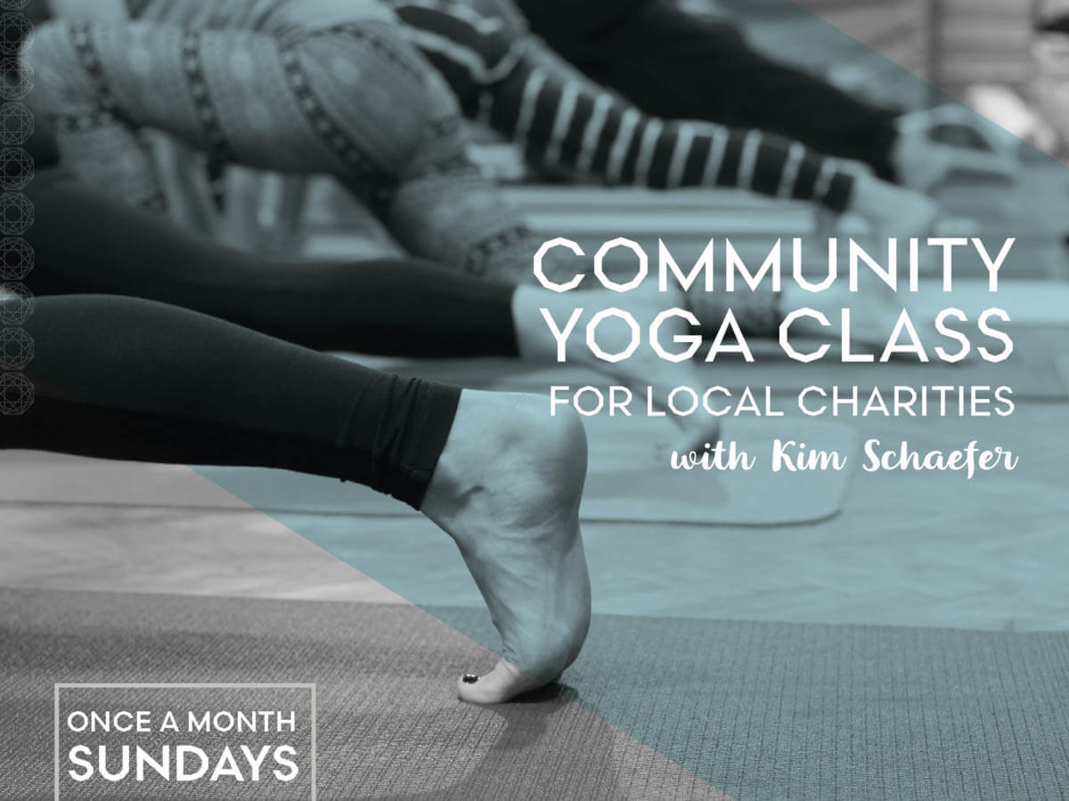 Monthly Community Yoga for Local Charities Monthly Community Yoga for Local Charities