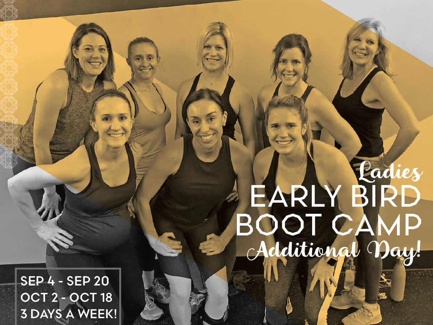 Ladies’ Early Bird Boot Camp Ladies’ Early Bird Boot Camp