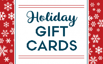 Our Holiday Gift Card is Back!