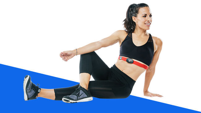 MyZone Woman Stretching