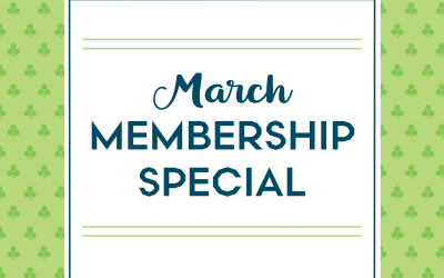 MARCH In For this Membership Special