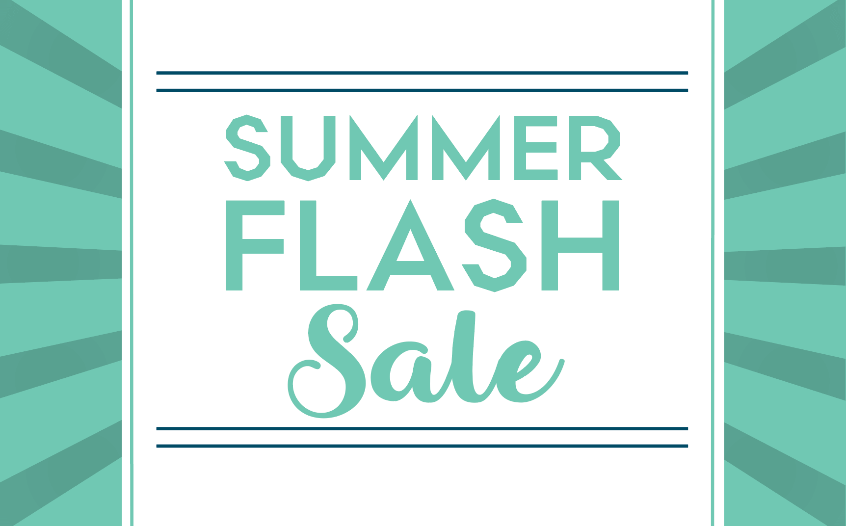Spa Summer Flash Sale Promo