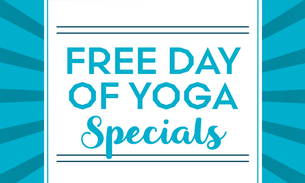 Free Day of Yoga Class Card Promo Page