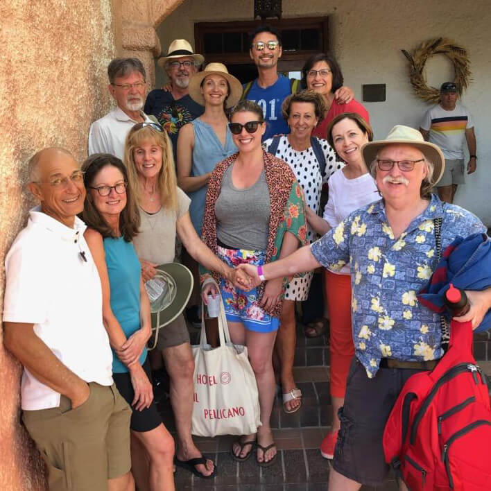 Group Photo of Anna and Jae Hoon's Yoga and Pilates retreat students