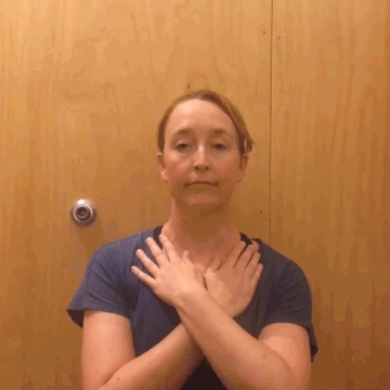 Self-Manual Lymphatic Drainage Massage with Lindsay Cordell Step 1