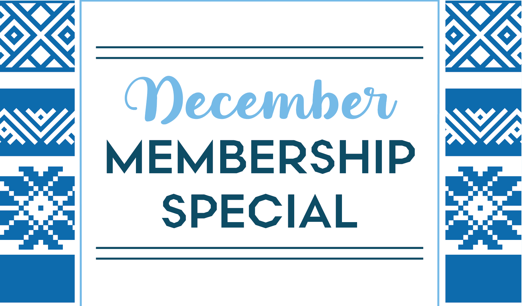 Our December Membership Deal Will Keep You Cozy