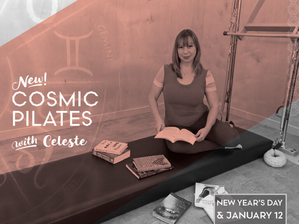 Celeste Knickerbocker Cosmic Pilates Winter Workshop