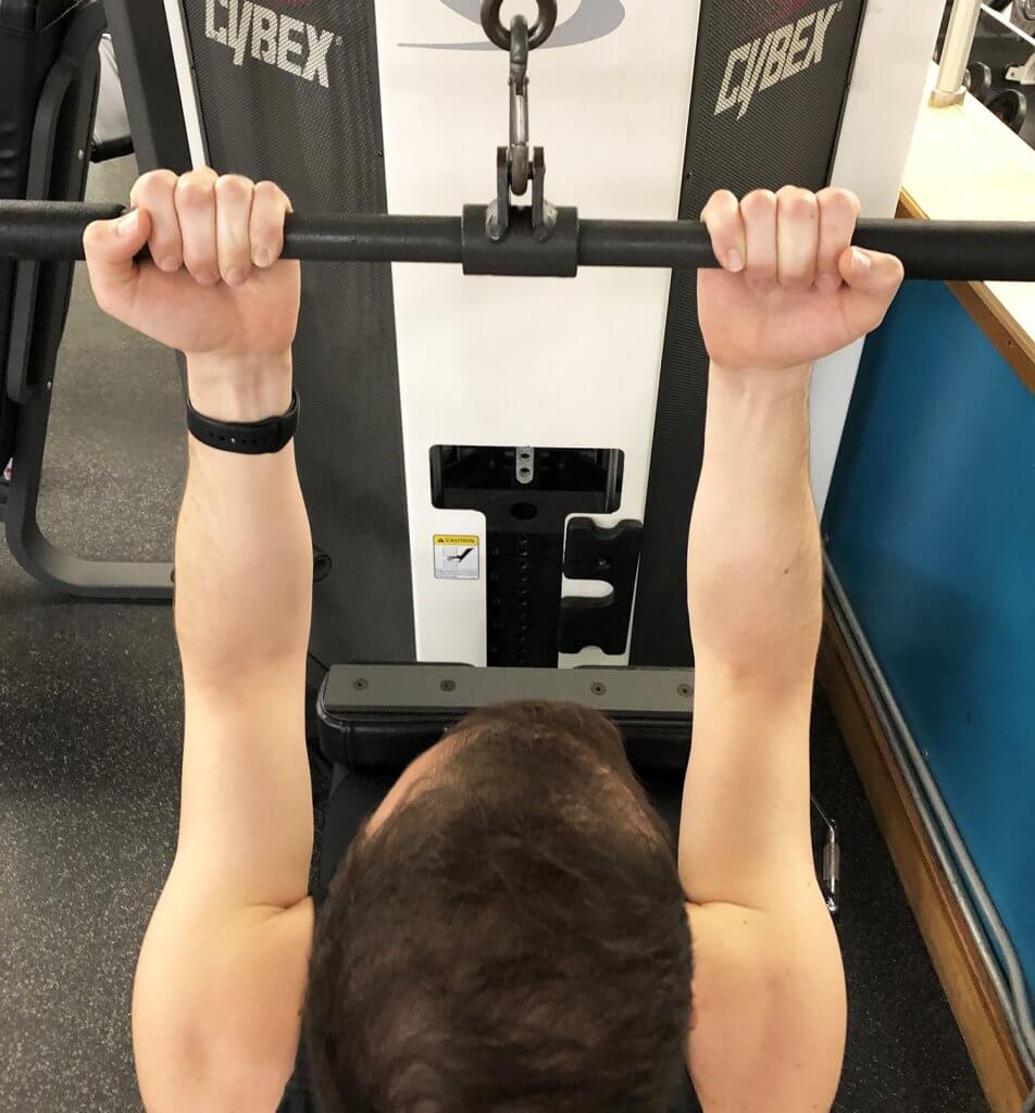 Underhand Narrow Grip Variation for Lat Pull Down Exercise with Keith Kohanek