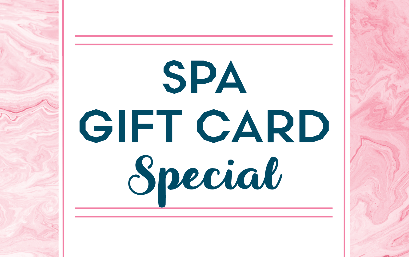 Spa Gift Card Special for Valentine’s Day