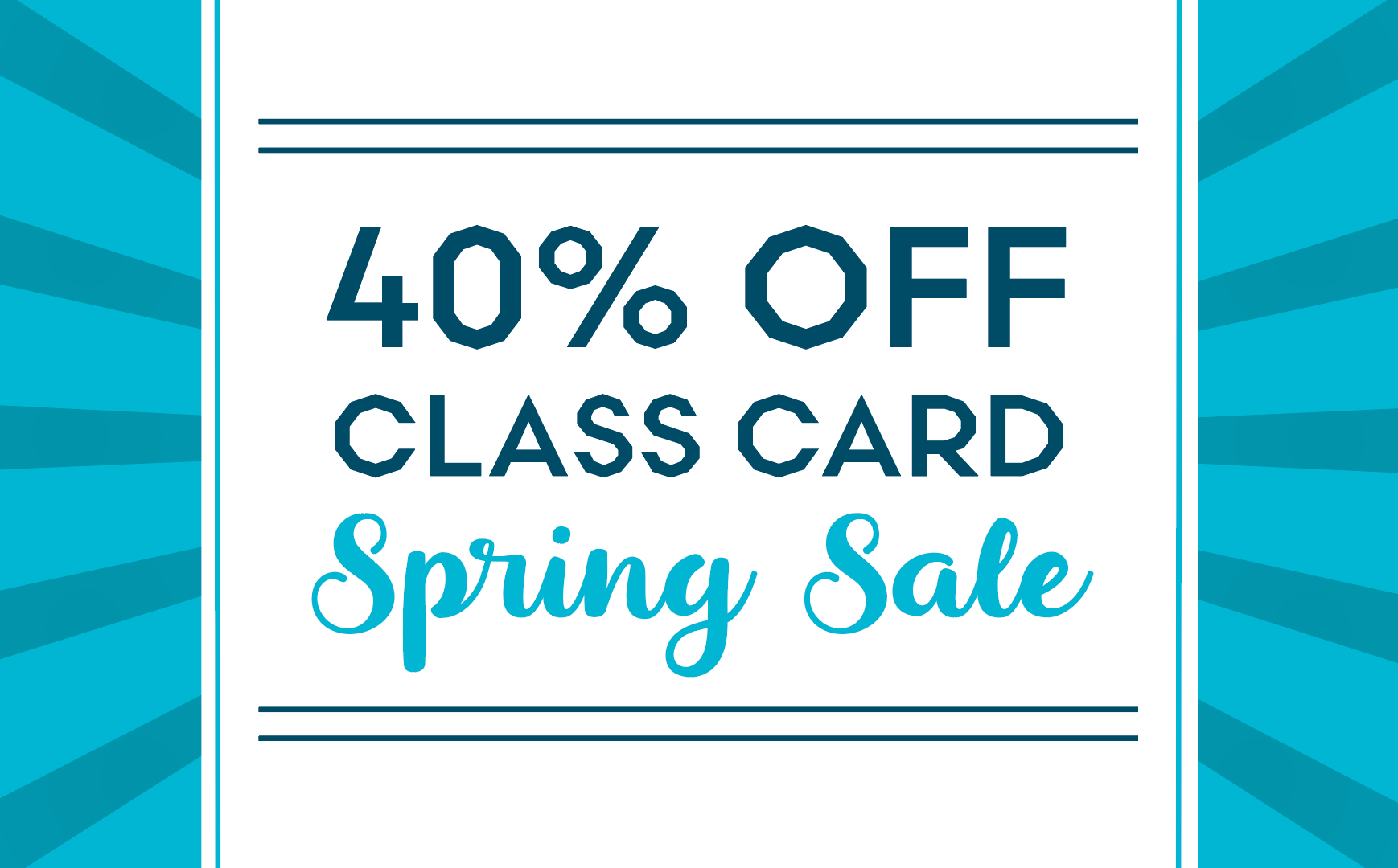 Spring Class Card Sale!