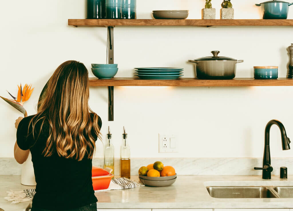 Shape Your Path Woman in the Kitchen for Shape Your Path Blog