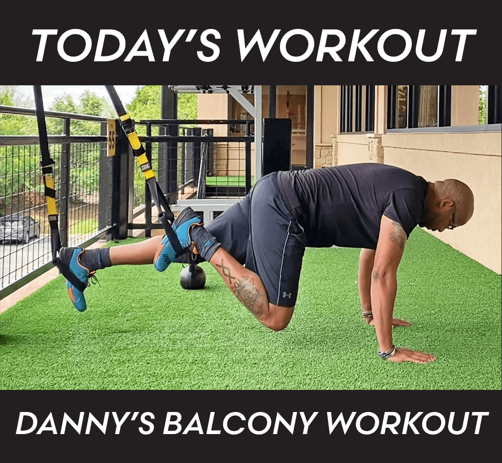 A Balcony Workout with Danny Brooks An Outdoor Workout with Danny Brooks