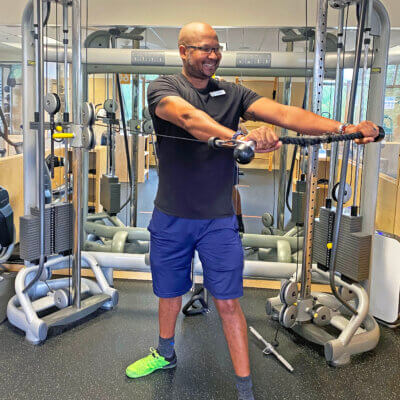 Personal Trainer Danny Brooks on the Kinetic Machine