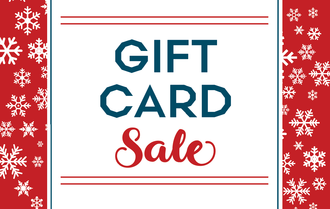 Last Chance! Holiday Gift Cards Sale