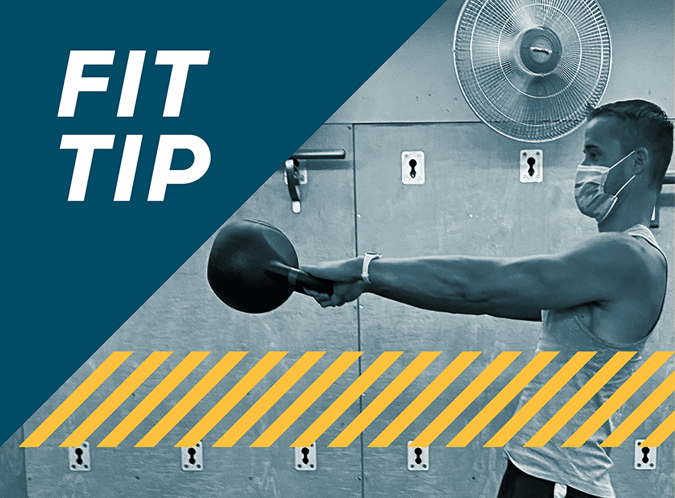 Kettlebell Swings Fit Tip with Jeremy Sims
