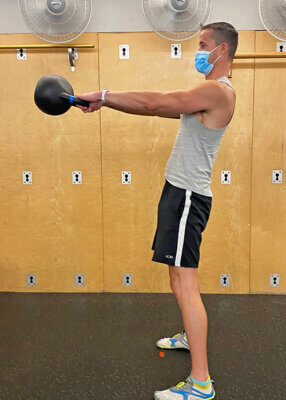 Jeremy Sims Kettlebell Top of Swing