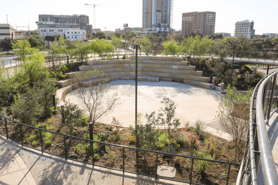 Lebermann Plaza at Waterloo Greenway