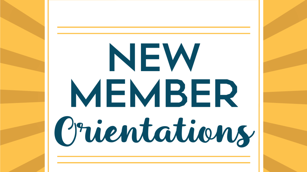 Promo Burst for New Member Orientations