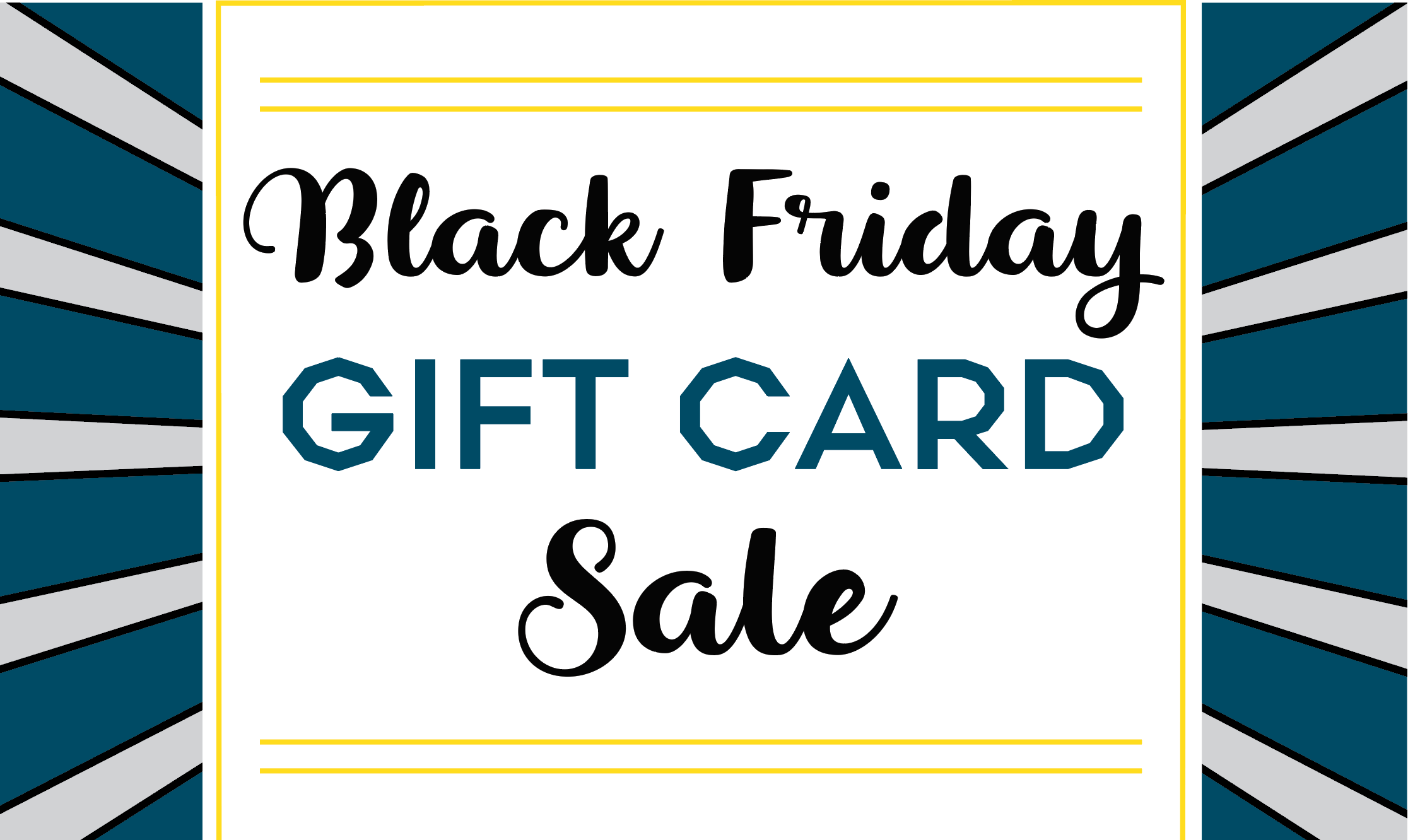 Black Friday Gift Card Sale