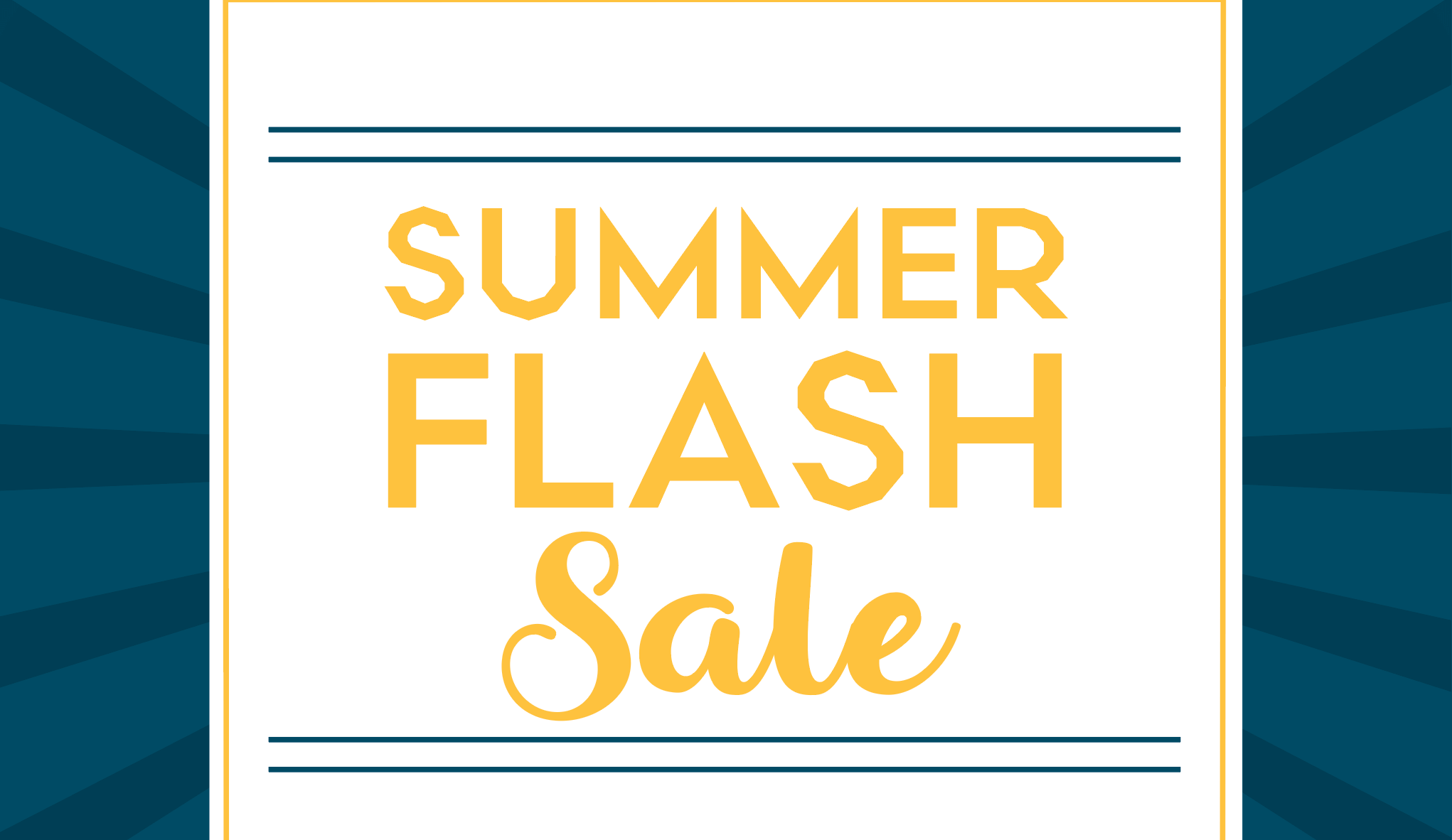 Summer Class Card Flash Sale!