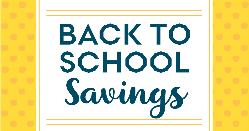 Back to School Membership Promo Image