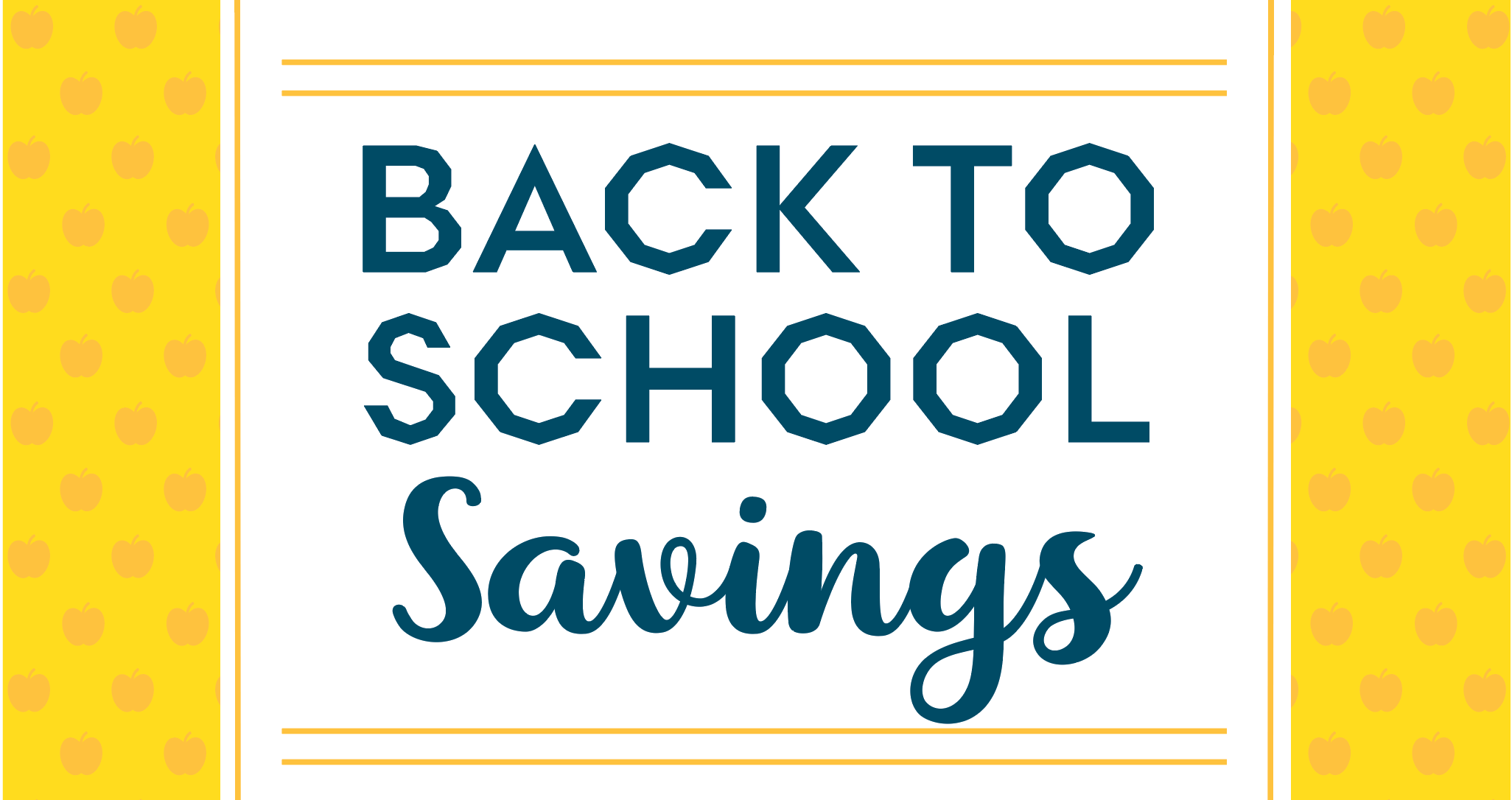 Back to School Membership Promo