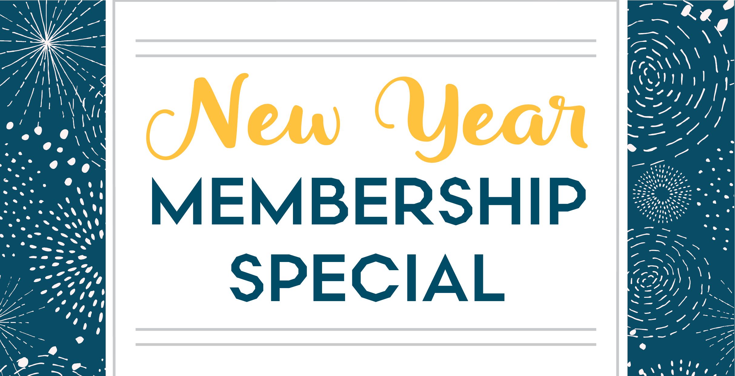 New Year Membership Special