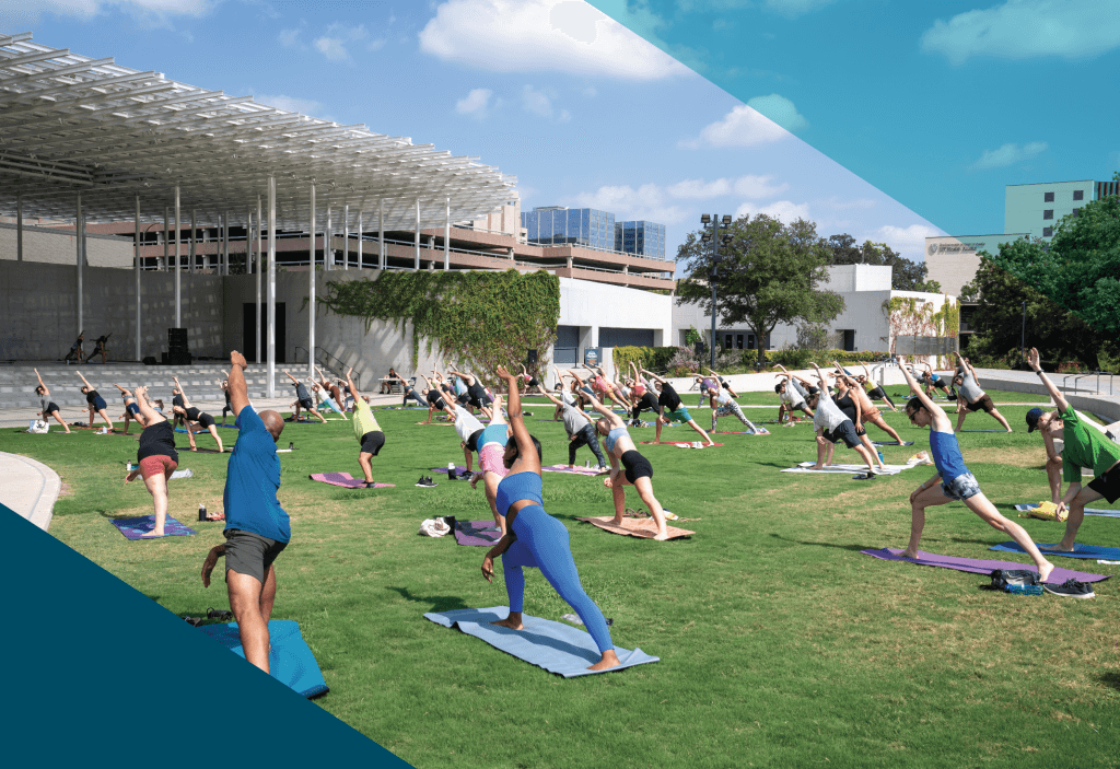 Free Weekly Yoga at Waterloo Greenway