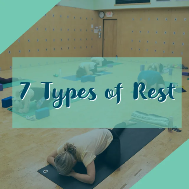 You probably already know that rest is an important part of recovery and overall health. 😴 A full night’s sleep is imperative for your body to function optimally and a day off from your physical fitness routine can help prevent injuries. 𝘽𝙪𝙩, did you know there are more types of intentional rest beyond physical?!⁠
⁠
Swipe through for a few ideas then head to the link in our bio to lear more about the 𝙎𝙚𝙫𝙚𝙣 𝙏𝙮𝙥𝙚𝙨 𝙤𝙛 𝙍𝙚𝙨𝙩 in our latest blog post!