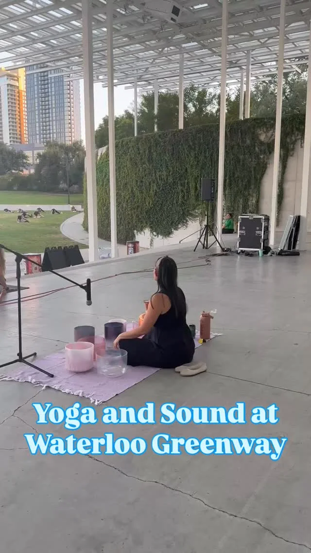 And just like that…the 2025 fall season of Yoga & Sound with @chfitness and @waterloogreenway comes to a close. 🍂  Join us for our final class of the year on the @moodyamphitheater stage next 𝐌𝐨𝐧𝐝𝐚𝐲, 𝐍𝐨𝐯𝐞𝐦𝐛𝐞𝐫 𝟏𝟕 𝐚𝐭 𝟔𝐩𝐦. All classes are free to the community - bring your friends and a mat! Pre-register through the link in bio today!  #chfitness #chfitfam #castlehillfitness #moodyamphitheater #waterloogreenway #atx #chfitnessfam #atxgym #atxfitness #austinfitness #atxyogacommunity #atxyogi #atxyoga
