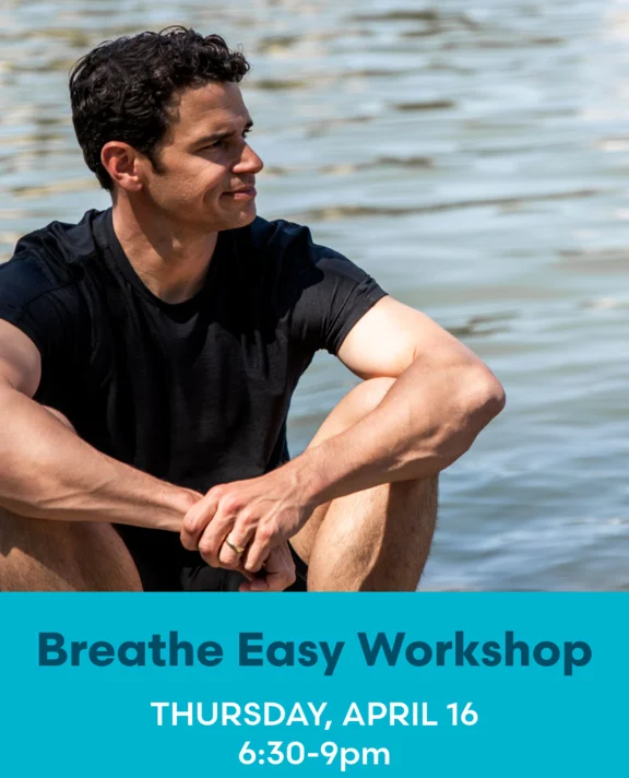Pause. Take a deep breath. How do you feel? When you are seeking emotional balance, mental clarity, and inner peace, breathwork can help! 😮‍💨⁠
⁠
In our upcoming event, 𝗕𝗿𝗲𝗮𝘁𝗵𝗲 𝗘𝗮𝘀𝘆 𝗪𝗼𝗿𝗸𝘀𝗵𝗼𝗽, Judson Kauffman will take you through an empowering session focusing on breathwork techniques, guided meditations, and interactive discussions. Sign up through the link in bio to conquer stress and anxiety today!⁠
⁠
📆 𝟲:𝟯𝟬-𝟵𝗣𝗠 𝗧𝗛𝗨𝗥𝗦𝗗𝗔𝗬, 𝗔𝗣𝗥𝗜𝗟 𝟭𝟲