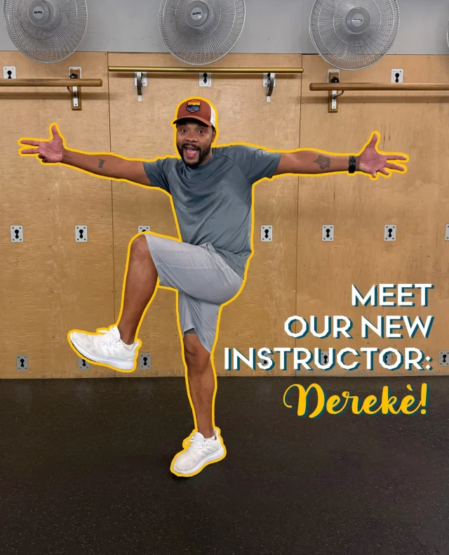 Help us in welcoming New Instructor 𝔻𝕖𝕣𝕖𝕜è 𝕋𝕙𝕠𝕞𝕡𝕤𝕠𝕟! A professional dancer, choreographer, and certified fitness instructor, Derekè's grooving right onto our weekly schedule. His highlight reel includes:⁠
⁠
⚡️ Dancing on MTV & Monsters of Hip Hop⁠
⁠
⚡️ Touring with Kat DeLuna, Amei, and Anah⁠
⁠
⚡️ Assistant choreographing on FOX’s So You Think You Can Dance⁠
⁠
and MORE!⁠
⁠
Swipe through or hit the link in bio to learn more about Derekè and join for his new class, ᴄᴀʀᴅɪᴏ ᴅᴀɴᴄᴇ ꜰɪᴛ.