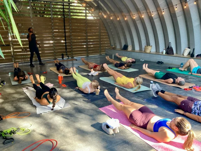 ☀️ This summer, we’re partnering with our neighbors in wellness, @carpenterhotel, for the return of 𝓢𝓾𝓶𝓶𝓮𝓻 𝓜𝓸𝓿𝓮𝓼 on select Mondays at 6PM!  Join @chfitness instructors in the Q-Hut for workouts and wind-downs for hot days, stay for a FREE night swim after class!  JUNE 8 + 22 | SIZZLIN’ STRENGTH
Body Blast with David Garza @davidgarza1 
Party All the Time Dance Fit with Derekè Thompson @iamdereke  JULY 13 + 27 | MINDFUL MOVEMENT
Soulful Flow with Leslie From Alabama @lesliefromalabama 
Movement, Meditation & Sound with JennyO @journeywomen  AUGUST 10 + 24 | AQUAFIT with Jay Barkley @builtbybarkley  Get your tickets at the link in bio.  $25 for all - open to the community!
BYO mat and water  #atxfitness #austinfitness #chfitness #castlehillfitness #chfitfam