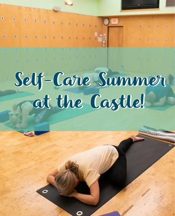 Stressed?! Your summer of self-care starts HERE! Swipe through for inspo ➡️ then join us to slow down this summer.