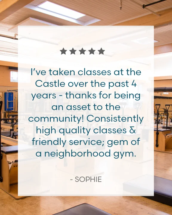 Your thoughtful reviews have got us in our #FridayFeels ☺️ We love knowing how much you love this Gem of a Gym!