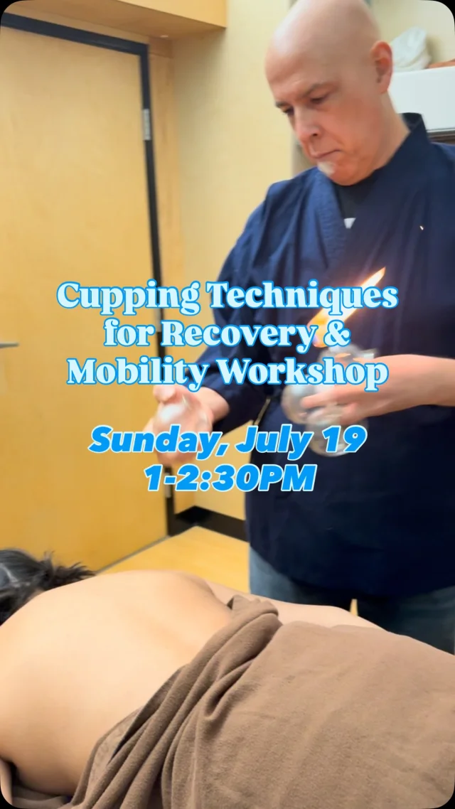Looking for another tool to add to your self-care toolbox? Join Aaron Rubinstein, Castle Hill’s acupuncturist for over 19 years, for 𝐂𝐮𝐩𝐩𝐢𝐧𝐠 𝐓𝐞𝐜𝐡𝐧𝐢𝐪𝐮𝐞𝐬 𝐟𝐨𝐫 𝐑𝐞𝐜𝐨𝐯𝐞𝐫𝐲 𝐚𝐧𝐝 𝐌𝐨𝐛𝐢𝐥𝐢𝐭𝐲, an introductory workshop that includes both demonstration and practice time.  Often used alongside acupuncture in Chinese medicine, cupping works by helping release muscle tension and encouraging the flow of blood and fluids in the body. Aaron will teach you techniques that you can use at home, and each participant will receive a set of cupping cups to keep!  🗓 𝟭-𝟮:𝟯𝟬𝗣𝗠 𝗦𝗨𝗡𝗗𝗔𝗬, 𝗝𝗨𝗟𝗬 𝟭𝟵  Learn more through the link in bio.  #chfitness #castlehillfitness #atxcupping #atxacupuncture #austinwellness