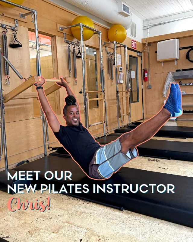 We're so excited to welcome Chris to our Pilates team! Chris started attending Pilates lessons at the Castle as a path towards recovery, and it quickly became a lifelong passion and profession. (We always love when our clients eventually go on to become teammates! #fitfamforever 🧡)⁠
⁠
He believes Pilates is a functional movement practice that promotes longevity through strength, flexibility, and mindful movement and is dedicated to helping clients discover the same benefits for themselves. ⁠
⁠
𝗙𝘂𝗻 𝗙𝗮𝗰𝘁: Pilates truly runs in his family—Chris is related to Kathy Grant, a Pilates Elder certified by Joseph Pilates himself! ⁠
⁠
Chris is now booking appointments at his specially-priced Trainee rates—learn more about Chris and book with him at the link in bio!
